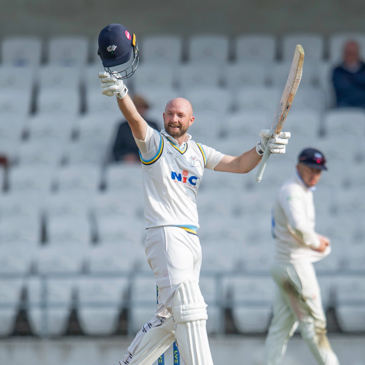 💯 for @lythy09 in our last fixture against Sussex 🔥 

Adam Lyth's 115 came off 175 balls and included 18x4s.

We can't wait to be back in action tomorrow 🙌

#YorkshireFamily
