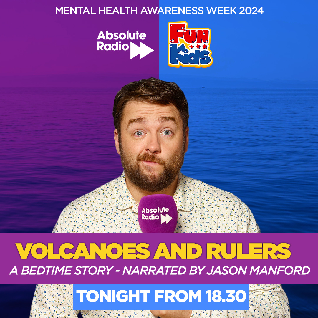 We're teaming up with @funkids to bring you a special bedtime story broadcast by @JasonManford! ✨ It's to help encourage parents to discuss mental health and their feelings with their children. Listen from 6.30PM ⏰ #MentalHealthAwarenessWeek