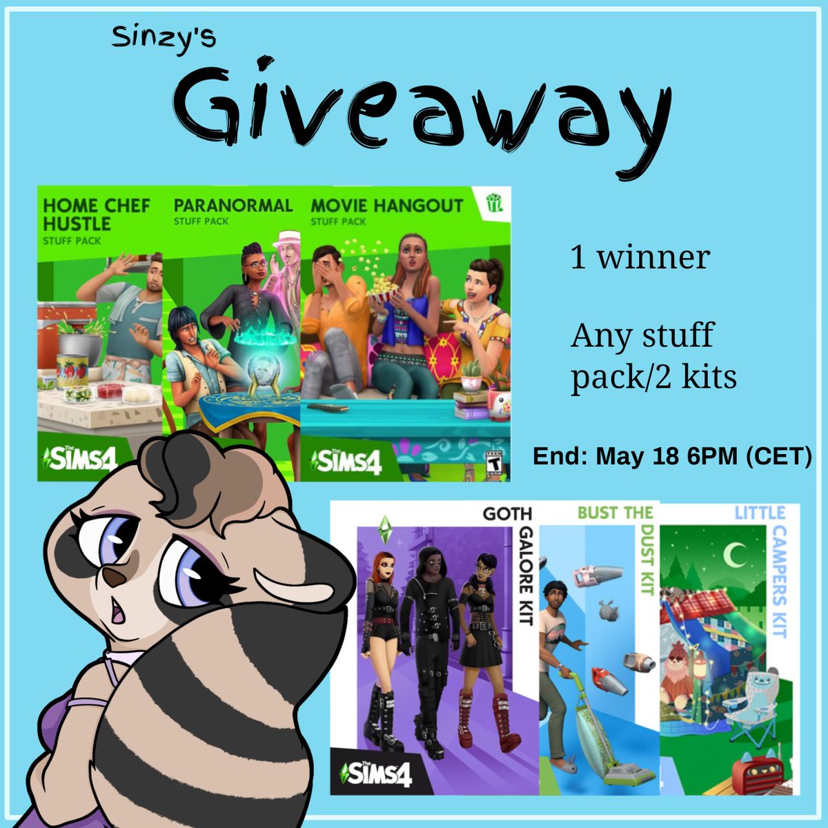 Sul sul, simmers! I'm currently working on a school project involving The Sims and I need some help with the form. 🫶
So I decided to host a sims 4 pack giveaway!! 

TO ENTER:
- Like and retweet ❤️
- Fill the form linked below ✍️
- Comment when DONE

#SIMS4GIVEAWAY