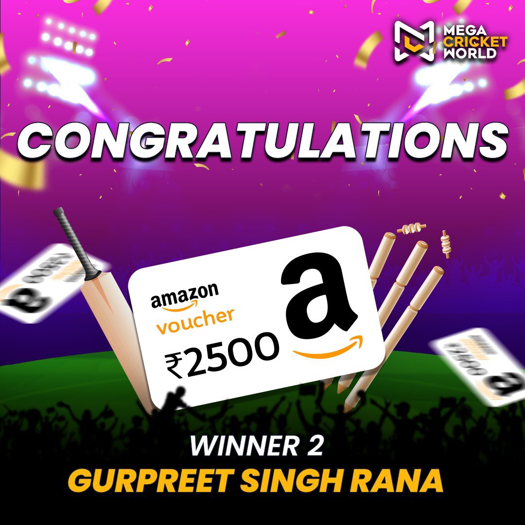 mcworldsocial's tweet image. Congratulations to the first 3 winners of the #BreakKeBaadBonanza contest! 

Don&apos;t worry, the contest doesn&apos;t end here! Amazon Vouchers, a classy BagPack &amp;amp; iPad are all still up for grabs! 

Keep predicting and keep playing! 

@gsrana4580 

 #IPLContest #iPadGiveaway