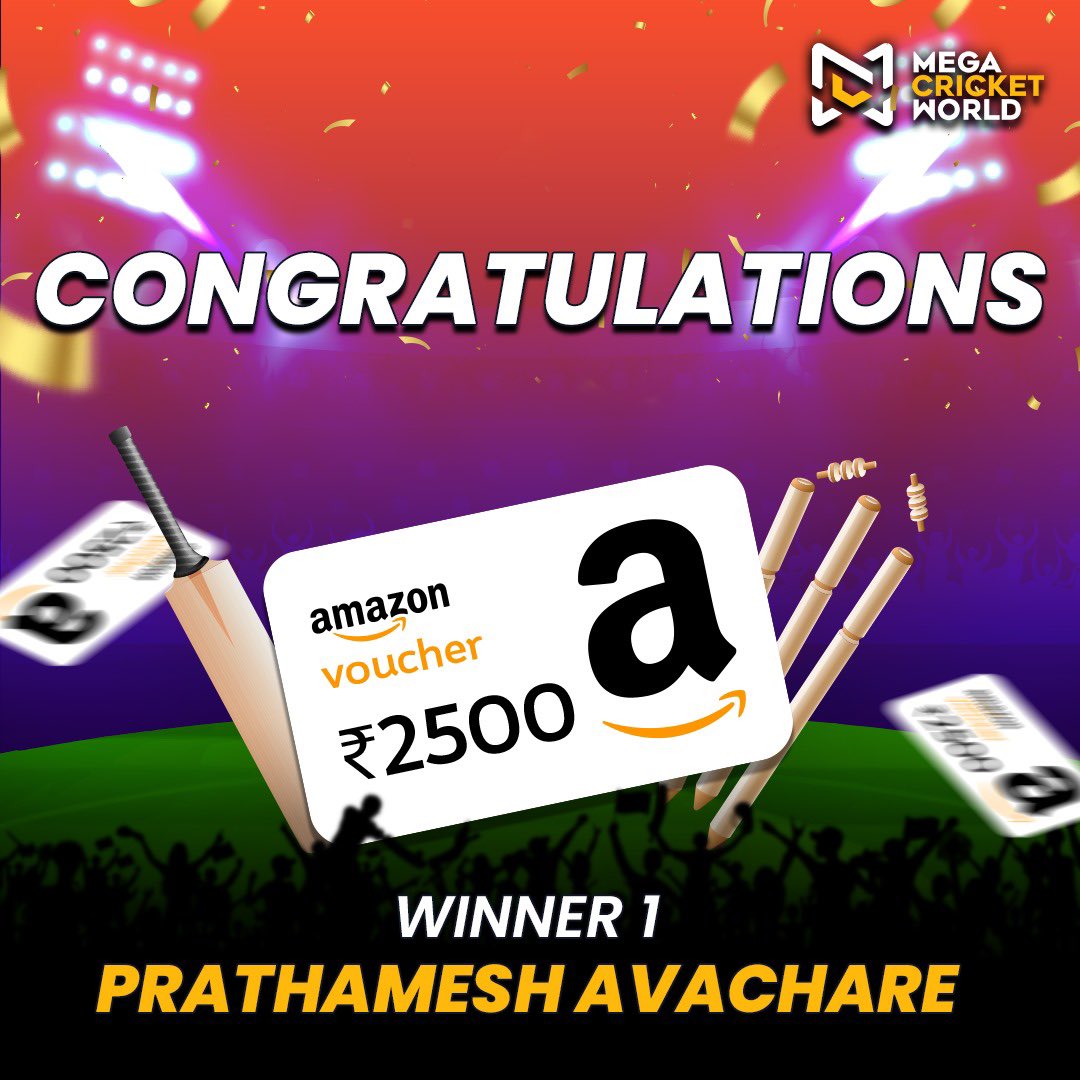 mcworldsocial's tweet image. Congratulations to the first 3 winners of the #BreakKeBaadBonanza contest! 

Don&apos;t worry, the contest doesn&apos;t end here! Amazon Vouchers, a classy BagPack &amp;amp; iPad are all still up for grabs! 

Keep predicting and keep playing! 

@gsrana4580 

 #IPLContest #iPadGiveaway