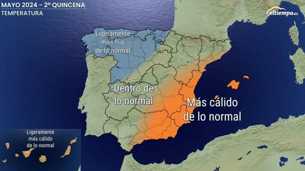 #Previsión Vuelco inesperado en la previsión de la última quincena de mayo. Más cálido de lo normal en algunas zonas pero más frío en otras. Te lo contamos aquí 👇 eltiempo.es/noticias/con-q…