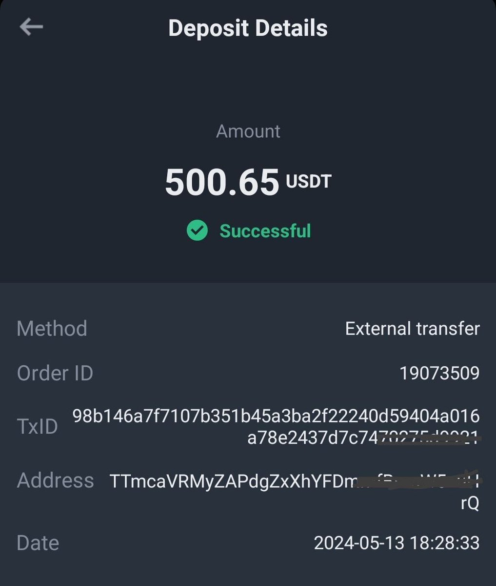 I received $500 USDT today from a New Usdt earning website 🎉...

This site is super Legit ✅

Sign up 👇
dfxvip.com/#/register?ic=…

Hurry up 🚀🚀🚀🚀