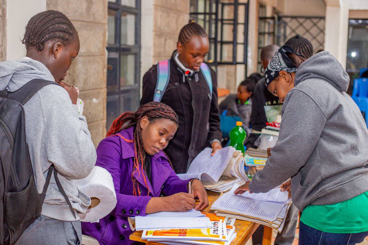 CCP Academy pupils resumed school for term two accompanied by their guardians.