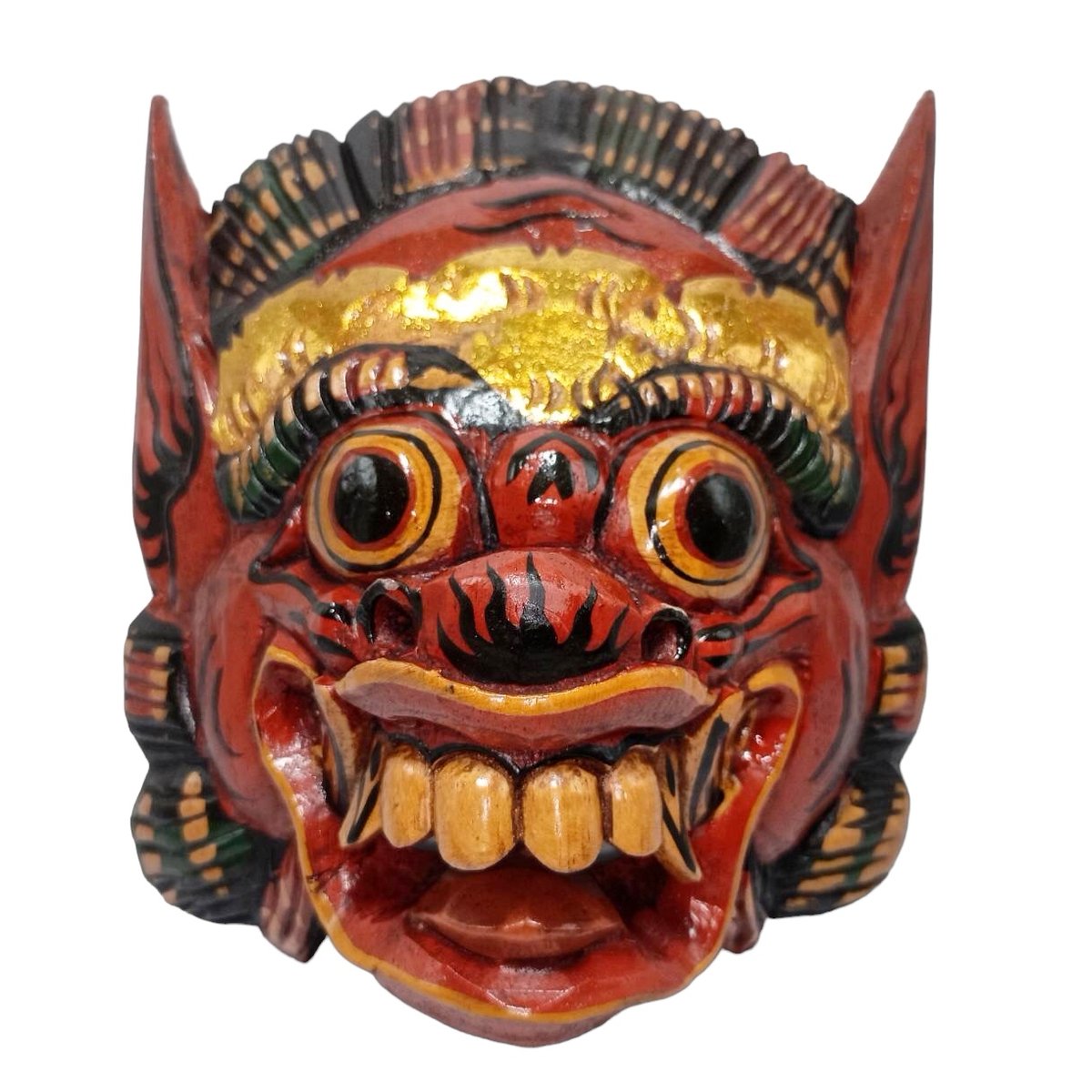 collectible2489's tweet photo. Check out Barong Brown Lion Balinese Mask Hand carved wood Bali Wall Art sculpture 8 in #BalineseCulture #HandCarved #WoodSculpture #WallArtDecor #BarongMask https://t.co/3JOHTrWEuI #eBay via @eBay https://t.co/QrxfmzExjq