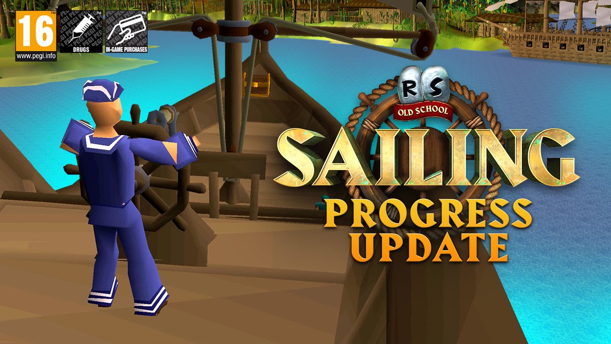 We’re thrilled to be sharing a much-awaited progress update on Sailing, Old School RuneScape’s first new skill.

We're working on navigation, making player boats move seamlessly through Gielinor’s open ocean. For more details, check out our blog!

osrs.game/Sailing-M1-Upd…