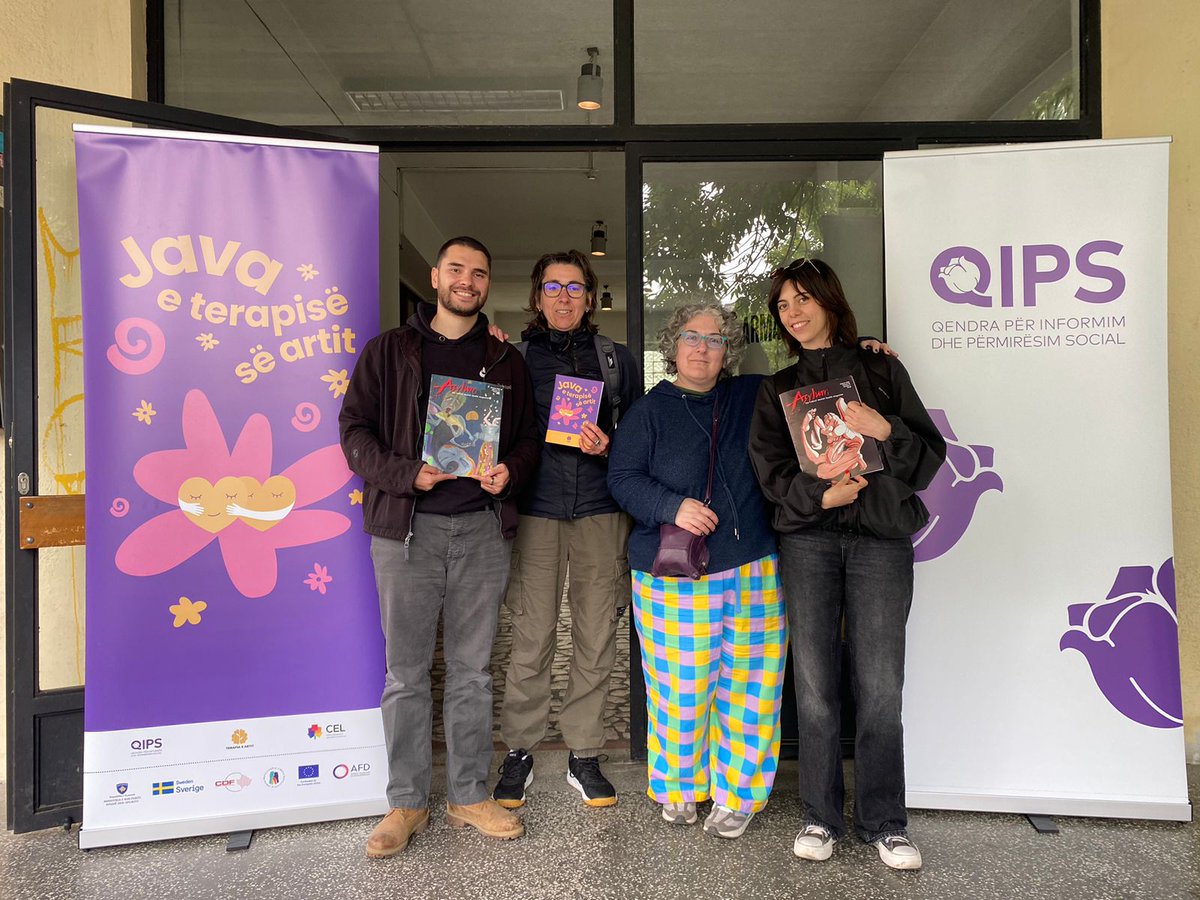Asylum in Kosovo with our new colleagues &amp; friends <a href="/Terapia_e_Artit/">Java e Terapisë së Artit</a> <a href="/QIPS_ks/">QIPS-ks</a> <a href="/Bind_Skeja/">Bind Skeja</a> <a href="/HSpandler/">H.Spandler 🐾🏳️‍⚧️🏳️‍🌈</a>