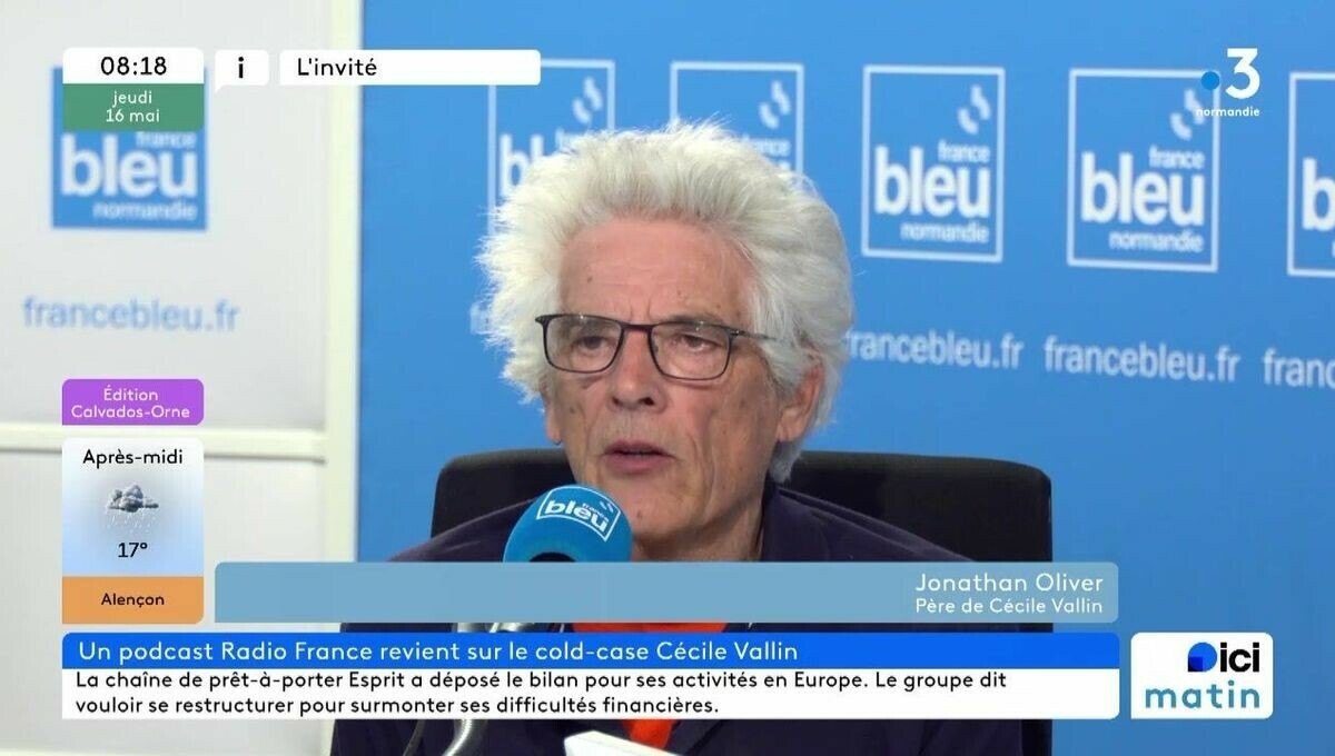 Jonathan Oliver, père de Cécile Vallin, disparue en 1997 : “je vis chaque jour avec elle, je lui parle”. Le retraité d'Hermanville-sur-Mer, #Calvados, attend une audition de Monique Olivier pour savoir si Michel Fourniret pourrait être impliqué ➡️ l.francebleu.fr/QUHq