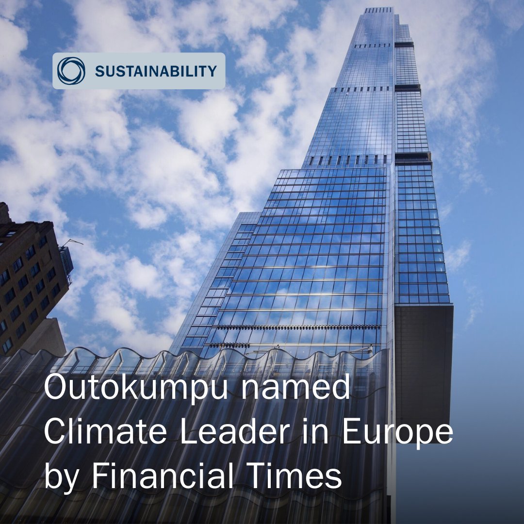 Outokumpu has again been named as one of the Climate Leaders in Europe by @FT

The list recognizes European companies that are leading the way in emissions reduction as well as transparency and commitment to global climate-related initiatives

More here ➡️ bit.ly/44RpyW7