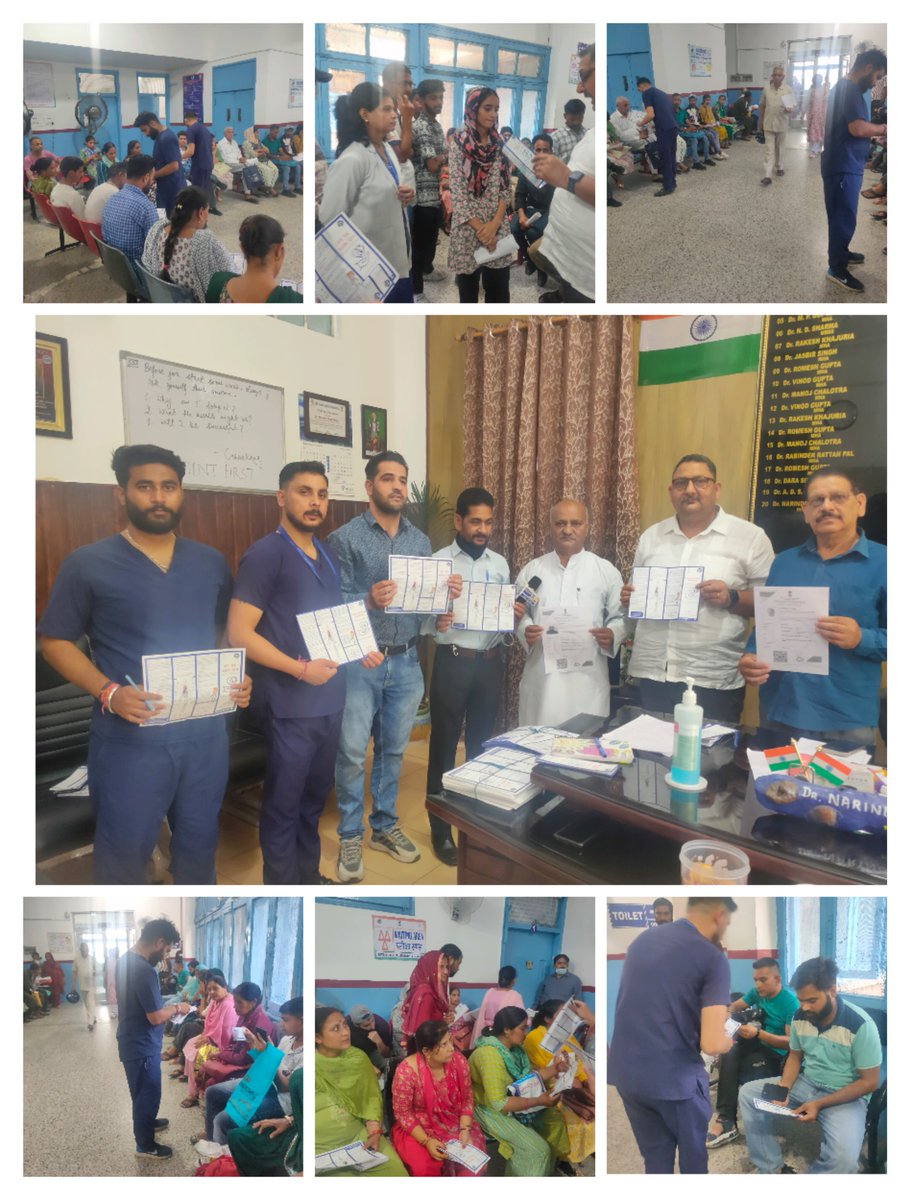 SOTTO J&K conducted an interaction with the attendants visiting the OPD block in GMC Jammu promoting the cause of Organ Donation in J&K.  
Team SOTTO accompanied Dr Narinder Bhatial, MS GMCH who motivated people for organ donation along with Mr Asif D M (Gill), a social activist.