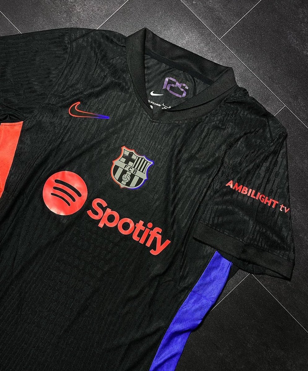 Images: Barcelona's home and away shirts for the 2024/2025 season. — @Somhiseremfcb