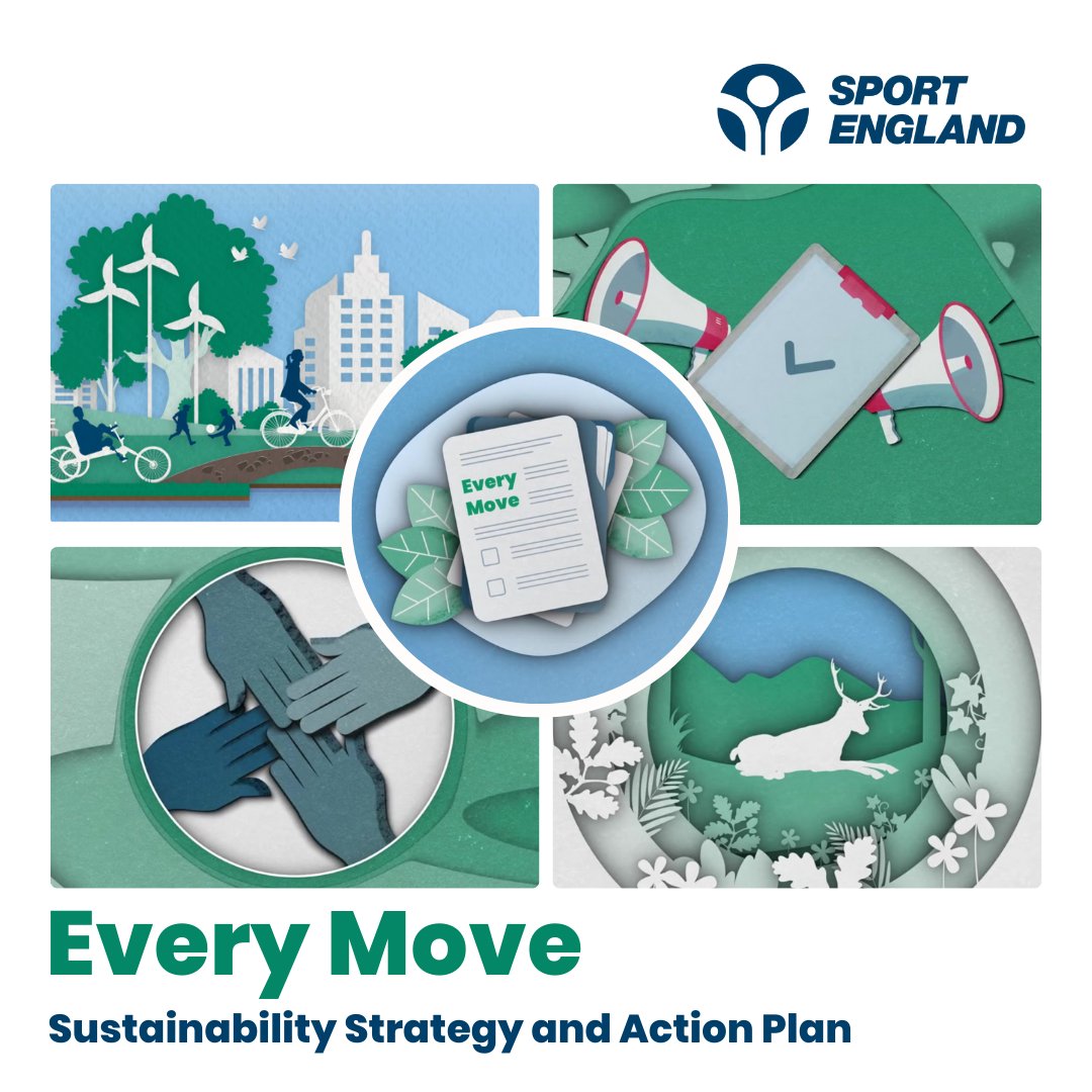 #EveryMove is @Sport_England sustainability strategy to help support the sport and physical activity sector respond to climate change. Participation is being affected by an increase in climate change events e.g. heatwaves and flooding. We must act now: sportengland.org/everymove