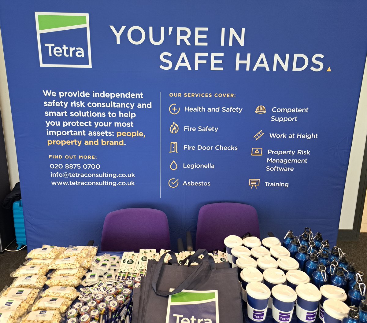 Tetra Consulting Ltd (@ltdtetra) on Twitter photo We're thrilled to be exhibiting at <a href="/tpi_online/">The Property Institute</a>'s Annual Seminar today. We look forward to connecting with the new & familiar faces in attendance. Feel free to visit our stand, grab a goody bag & find out more about our building safety services & training.
#TPISeminar24 We're thrilled to be exhibiting at <a href="/tpi_online/">The Property Institute</a>'s Annual Seminar today. We look forward to connecting with the new & familiar faces in attendance. Feel free to visit our stand, grab a goody bag & find out more about our building safety services & training.
#TPISeminar24