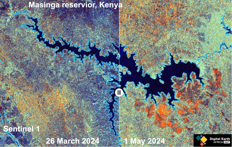 @DEarthAfrica is changing the game with its analysis-ready #Sentinel1 Synthetic Aperture Radar (SAR) for the entire continent. This revolutionary technology has the capability to 'see through' clouds, making it critical for mapping and monitoring land cover changes in the wet