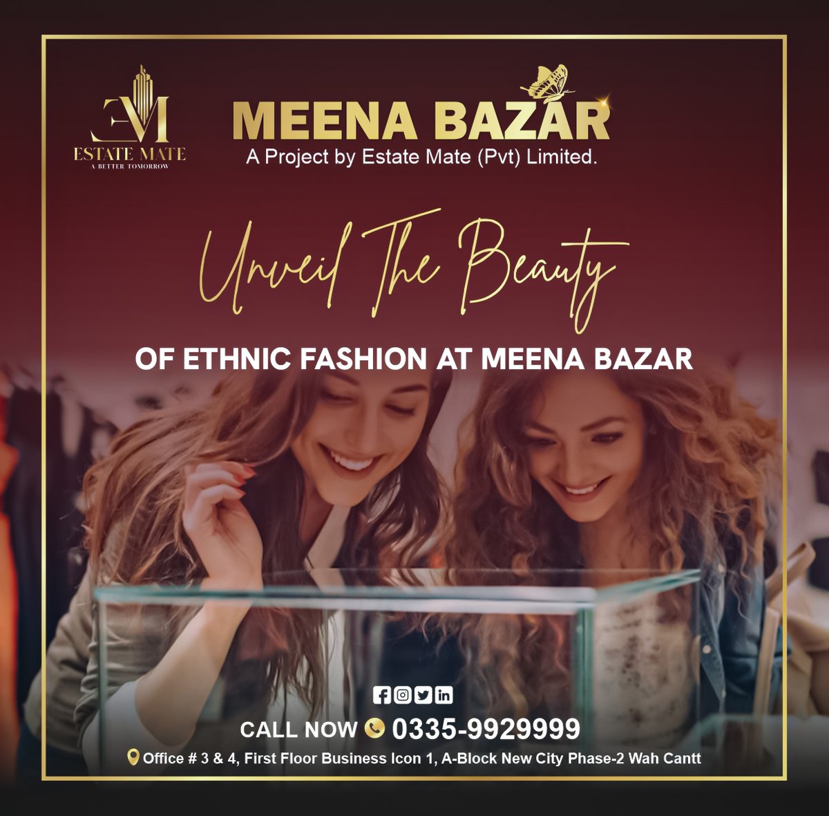 EstateMate_'s tweet image. Empowering Women, Enriching Lives: Welcome to Meena Bazaar
Step into a world of vibrant colors, bustling energy, and endless possibilities.
.
.
secure a prime commercial space.
0335 9929999
#virlvideo #DubaiLeaks #iphone #primelocationproperties #EstateMate