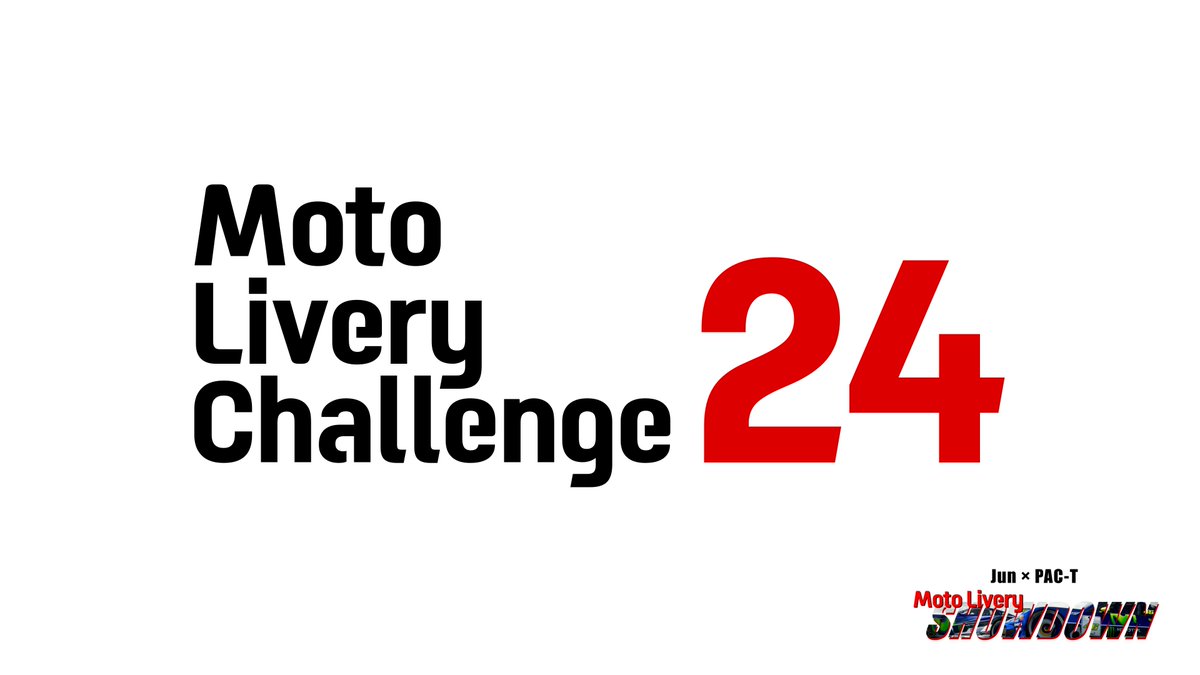 Moto Livery Challenge 24 #MotoLiveryChallenge #GT7_MLC24 5月16日現在、参加者19名となりました 今月末まで受付けておりますので 参加をご希望の方はお気軽にお申し出下さい #GT7Livery　#GT7