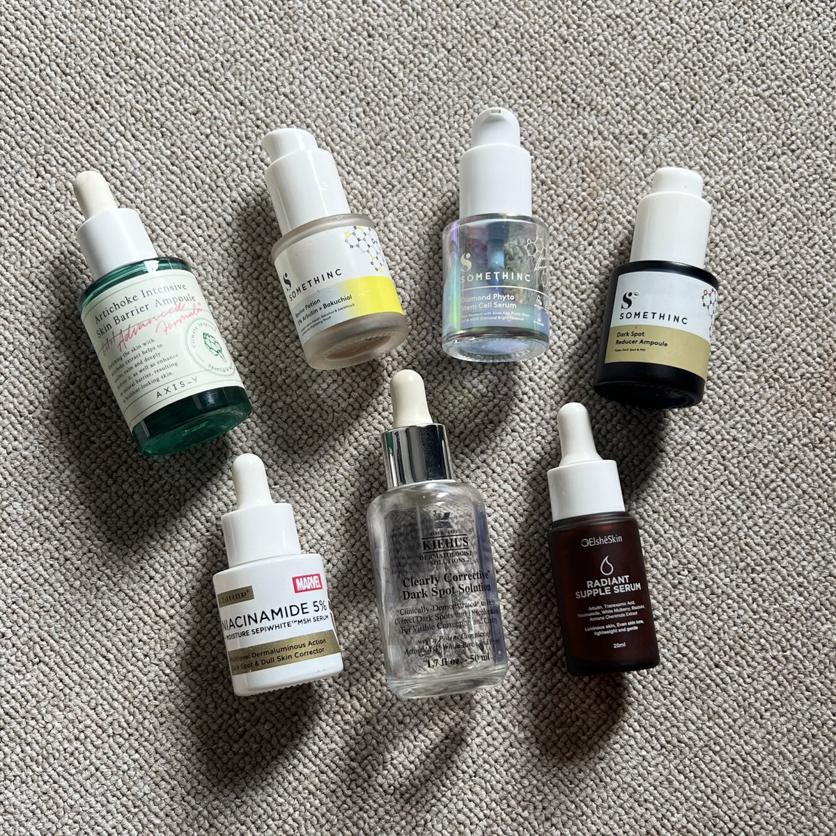 ✨BEST SERUM MENCERAHKAN✨ udah nyobain beberapa serum buat mencerahkan & ngilangin bekas jerawat, ini beberapa serum yang hasilnya ada. boleh bookmark thread ini aku review singkat satu-persatu💌