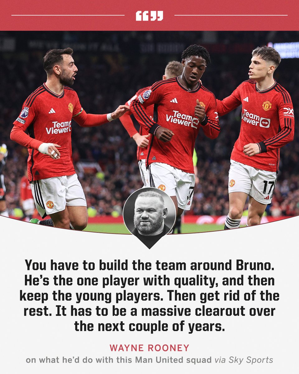 Wayne Rooney on what he'd do with this Man United squad 👀