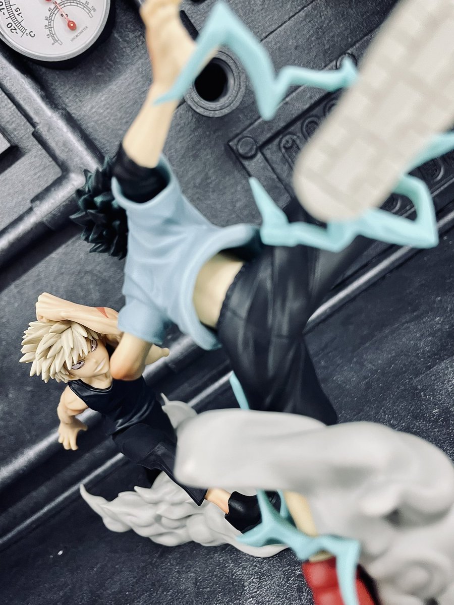 僕のヒーローアカデミア
Combination Battle
-IZUKU MIDORIYA-
-KATSUKI BAKUGO-

めちゃくちゃいいよコレ
かわいいし。

#僕のヒーローアカデミア 
#フィギュア愛でる部