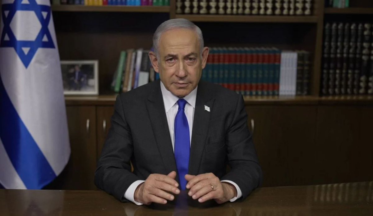 🗣️ İşgalci İsrail Başbakanı Netanyahu: 'Hamas'ın Gazze'deki askeri kontrolü tamamen sona erene kadar savaşmaya devam edeceğiz.'