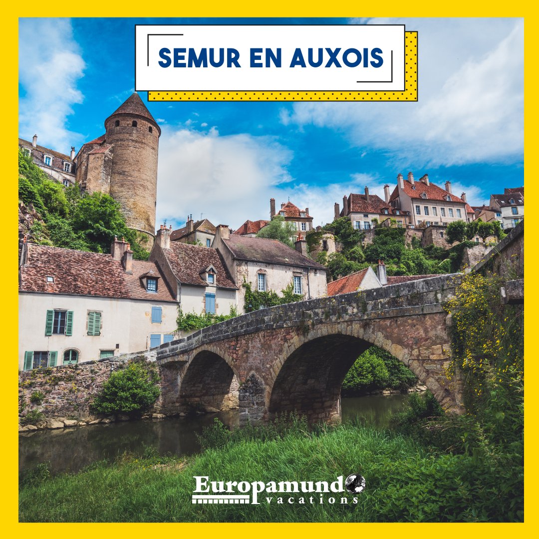 Step into a Medieval Fairytale in SEMUR EN AUXOIS with Europamundo! 🏰✨ Wander through cobbled streets, explore ancient fortifications, and immerse yourself in the rich history of this enchanting French town. 🇫🇷❤️ #EuropamundoTours #SemurEnAuxois #MedievalVibes