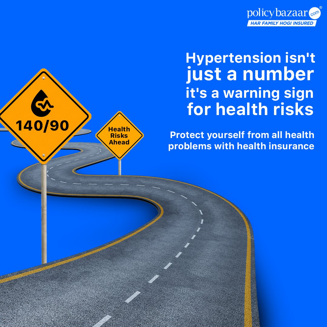 Blood pressure issues hint at future health risks. This #WorldHypertensionDay, take a proactive step and secure your health with comprehensive insurance.