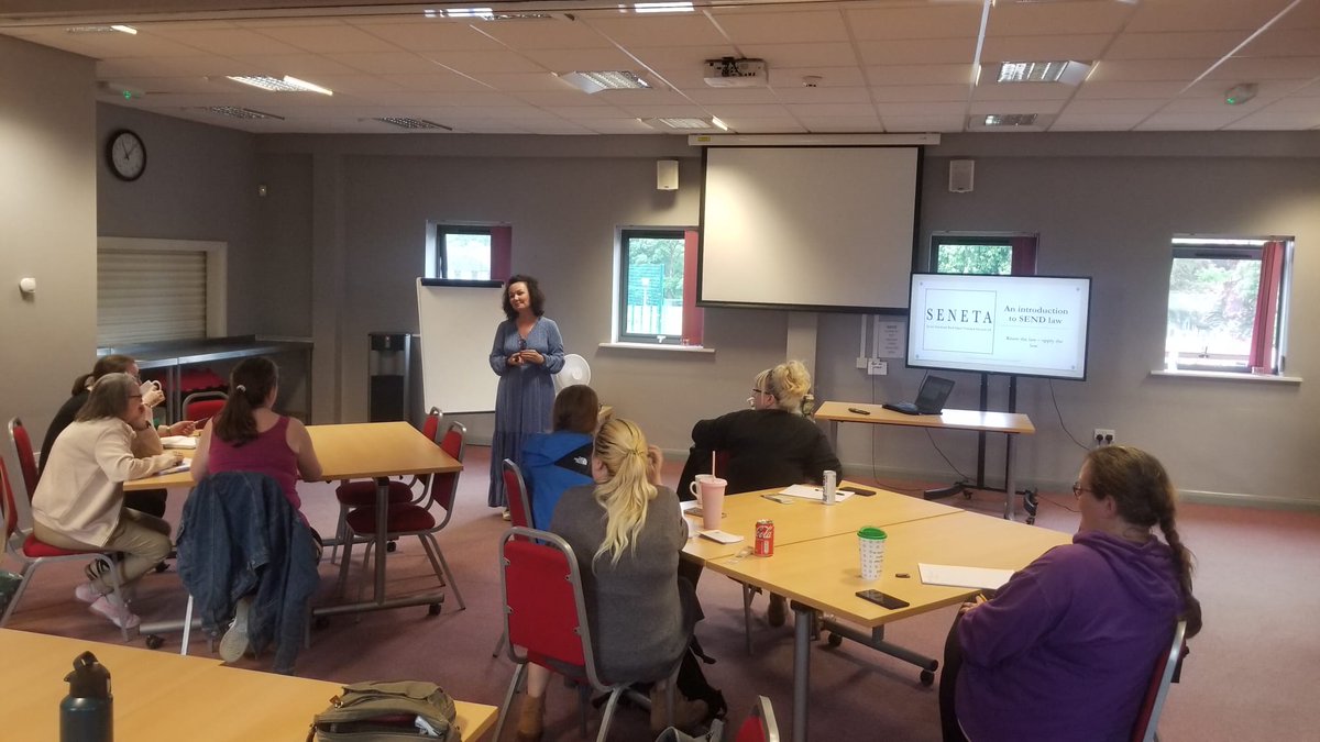 Kicking off Day 1/2 of #WomenofWythenshawe #SEND Law training with the brilliant Claire Jackson from SENETA; building the capacity of all the brilliant WoW partners & member groups to support SEND parents with support from @SmallwoodTrust @BetterThings14 @Nacro @CaritasDio