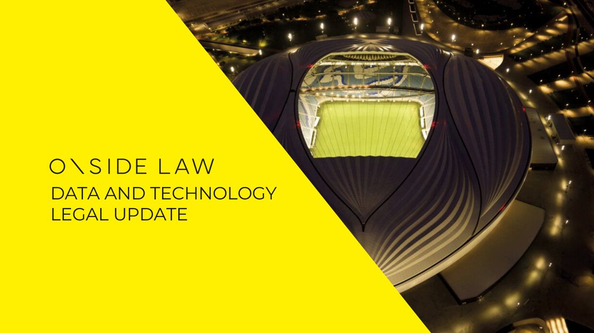 In this edition of Onside Law’s quarterly update on data &amp; tech in the sports sector we focus on the different approaches in regulation of AI in the UK &amp; EU, &amp; set out some steps you can take towards compliance. 
⬇️
onsidelaw.co.uk/news-update/da…

#tech #AI #SportAI #data
