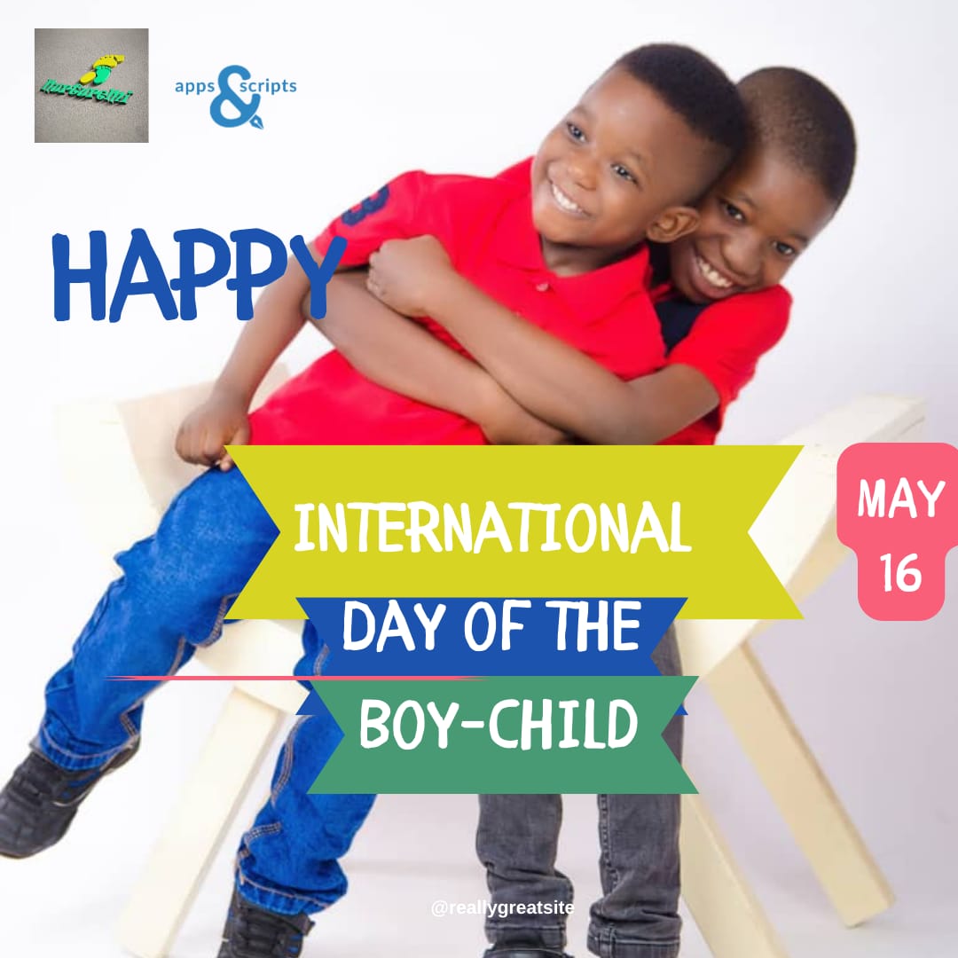 Today we celebrate not just the champions of tomorrow but the boundless energy and potential of boys worldwide on International Day of the Boy Child! 🎉 #internationaldayoftheboychild #energy #celebrations