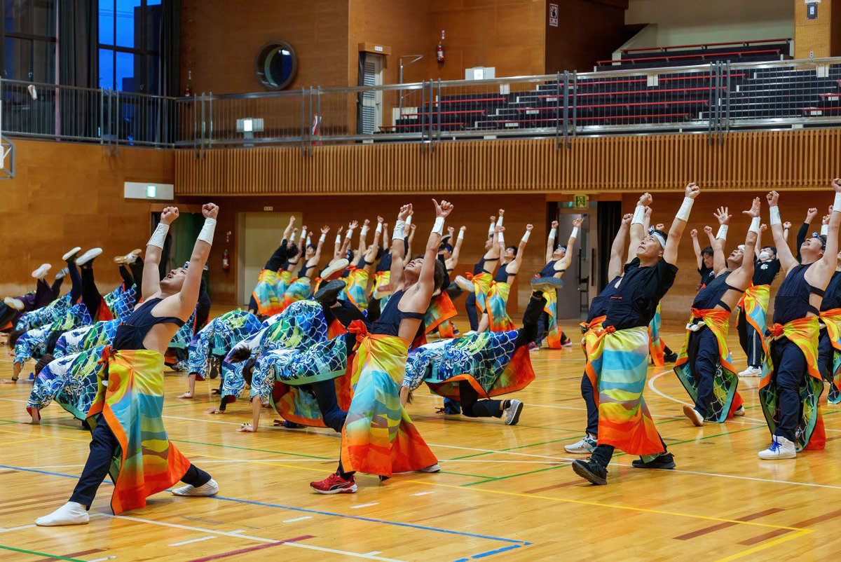 do_soran2024's tweet photo. 豊川前に演舞をチラッ https://t.co/7jparoWW7v