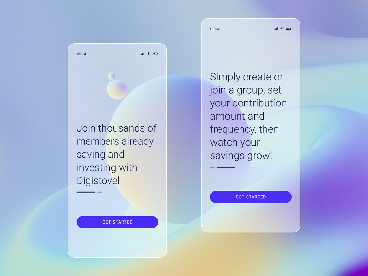 Concept onboarding for Digistokvel, a platform for stokvel administration.

#finance #fintech #startup #mobile #app