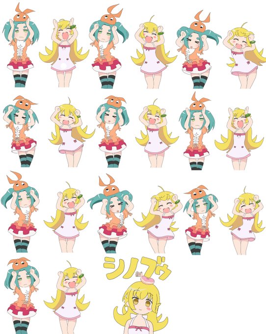 「2girls blush stickers」 illustration images(Latest)