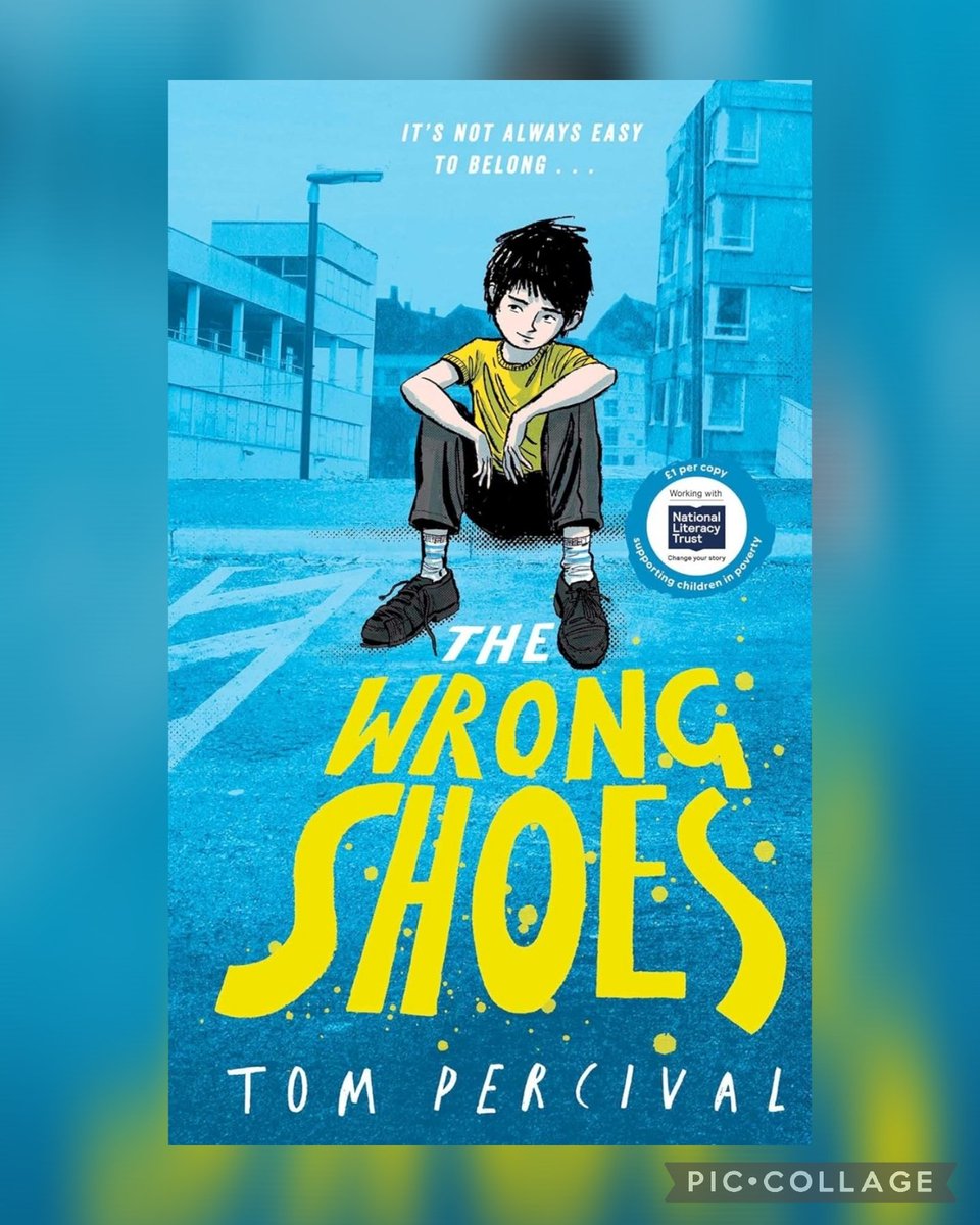 I love this book by @TomPercivalsays @simonkids_UK. As someone who grew up with The Wrong Shoes, this book is a must-read in helping to develop empathy and understanding. Brilliant illustrations capture the challenges & consequences of childhood poverty.