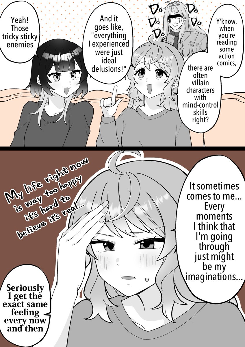 Delusion…??

Next pages ▶
【FANBOX】
https://t.co/JJI4pTzPJ2
【Patreon】
https://t.co/KrKjjXHPK6

#小春と湊 #KoharuAndMinato

 ( English Translation by @TLchan_XOXO ) 