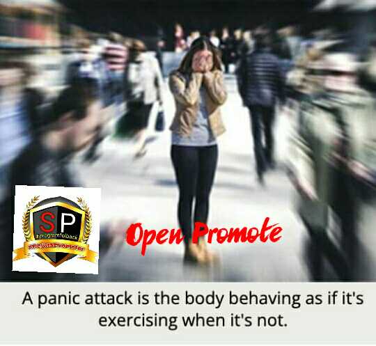 ༺ ═──🍂ꦿOpen Promote 🍂ꦿ──═ ༻‌‌ #programfolback #SejutaPromotor Muncul ketakutan yg intens atau kecemasan dan gejala fisik, berdasarkan pada ancaman bahaya. Follow ⬇️ @herry_wl Cc ⬇️ @TheArieAir @wiwikherma @Evie19101 @mrchristwibowo 🔃❤Reply Panic attack