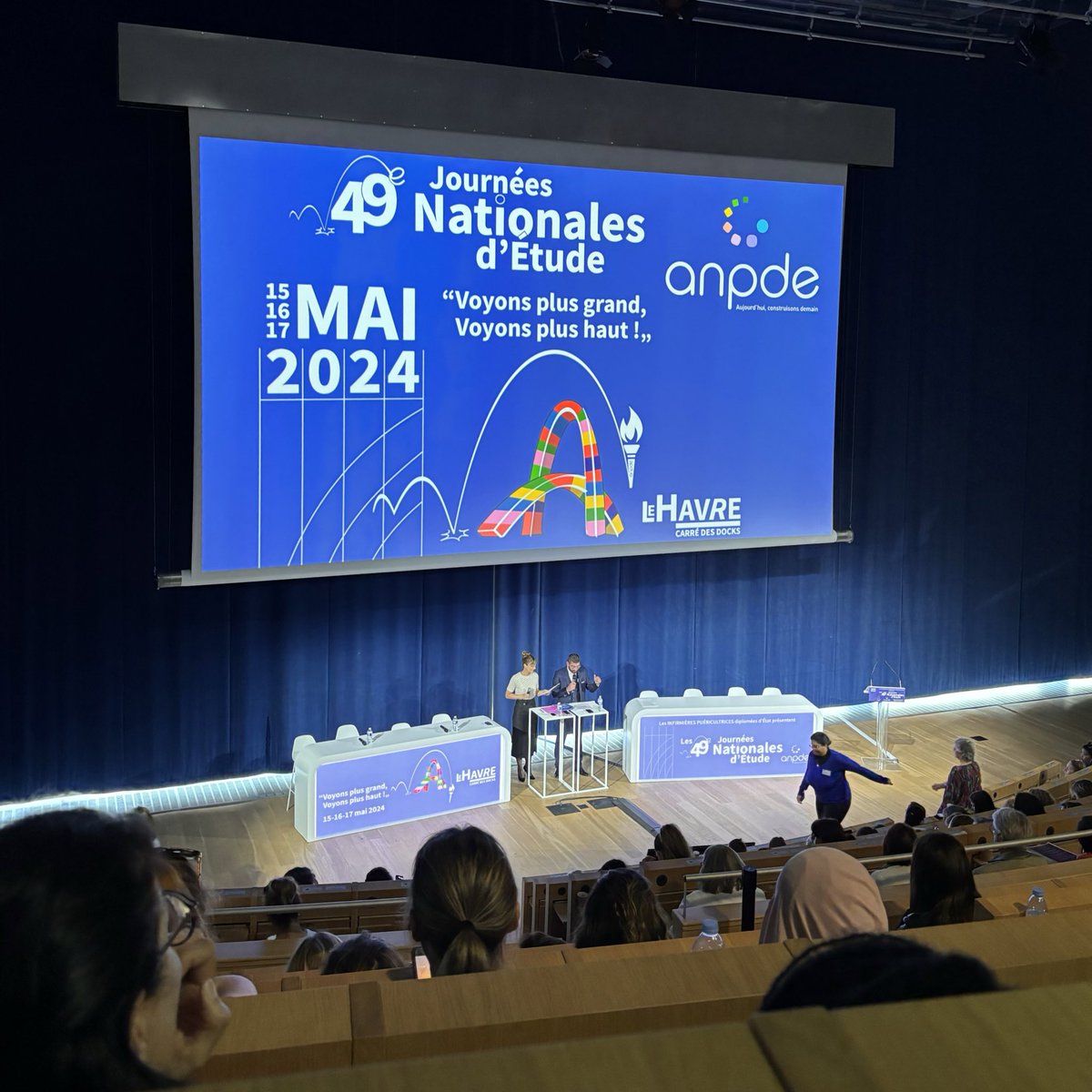 Honorés d’être invités par l'ANPDE aux 49e JNE au Havre, où 400+ Infirmières Puéricultrices Diplômées d'État se réunissent pour façonner l'avenir. Trois jours de découvertes et de défis ! 🌟 #JNEANPDE #SoinsPourLavenir