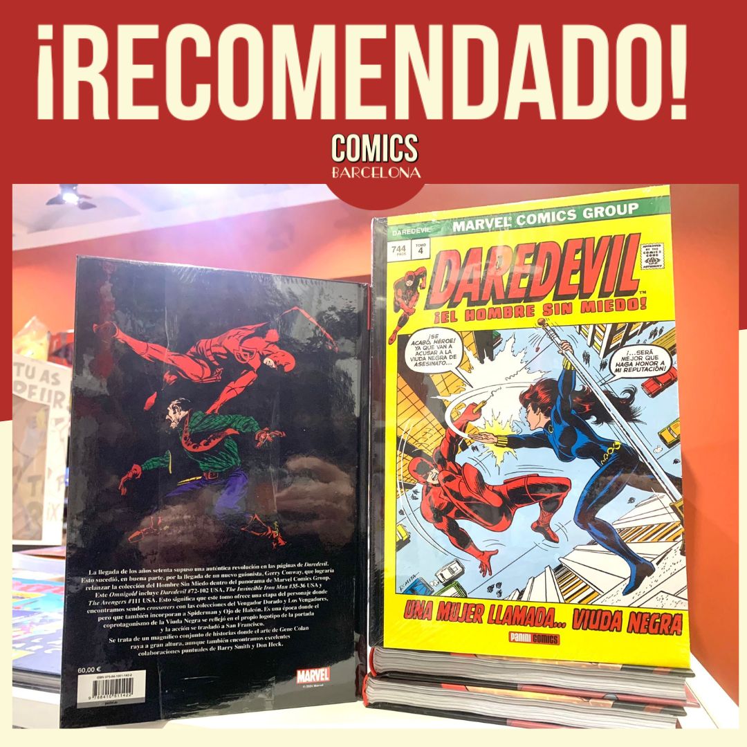 La etapa más clásica de Daredevil editada por @PaniniComicsEsp  siempre es recomendable y ya está disponible el cuarto volumen de esta edición:
👉cutt.ly/0erv19ab