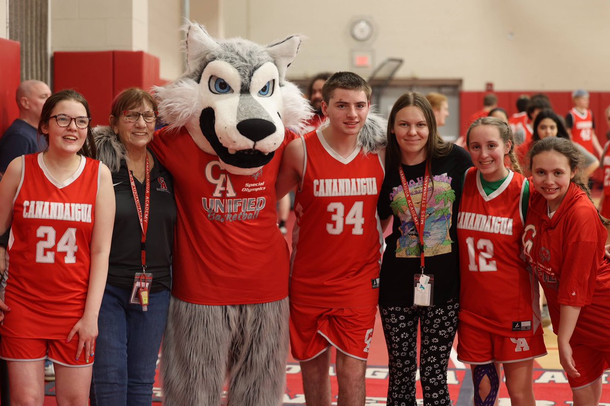 Unified Basketball 🏀 SENIOR DAY ▪️Thursday, May 16 ▪️4:30 start for senior day activities ▪️Game vs. Pittsford to follow #CanandaiguaProud