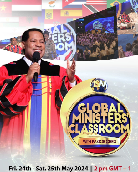 'Make plans today to participate in this global and landmark event! You are sure to be indelibly impacted by the Spirit of God and further rightly positioned for the work of ministry in these last days.' #PastorChris #GMC2024