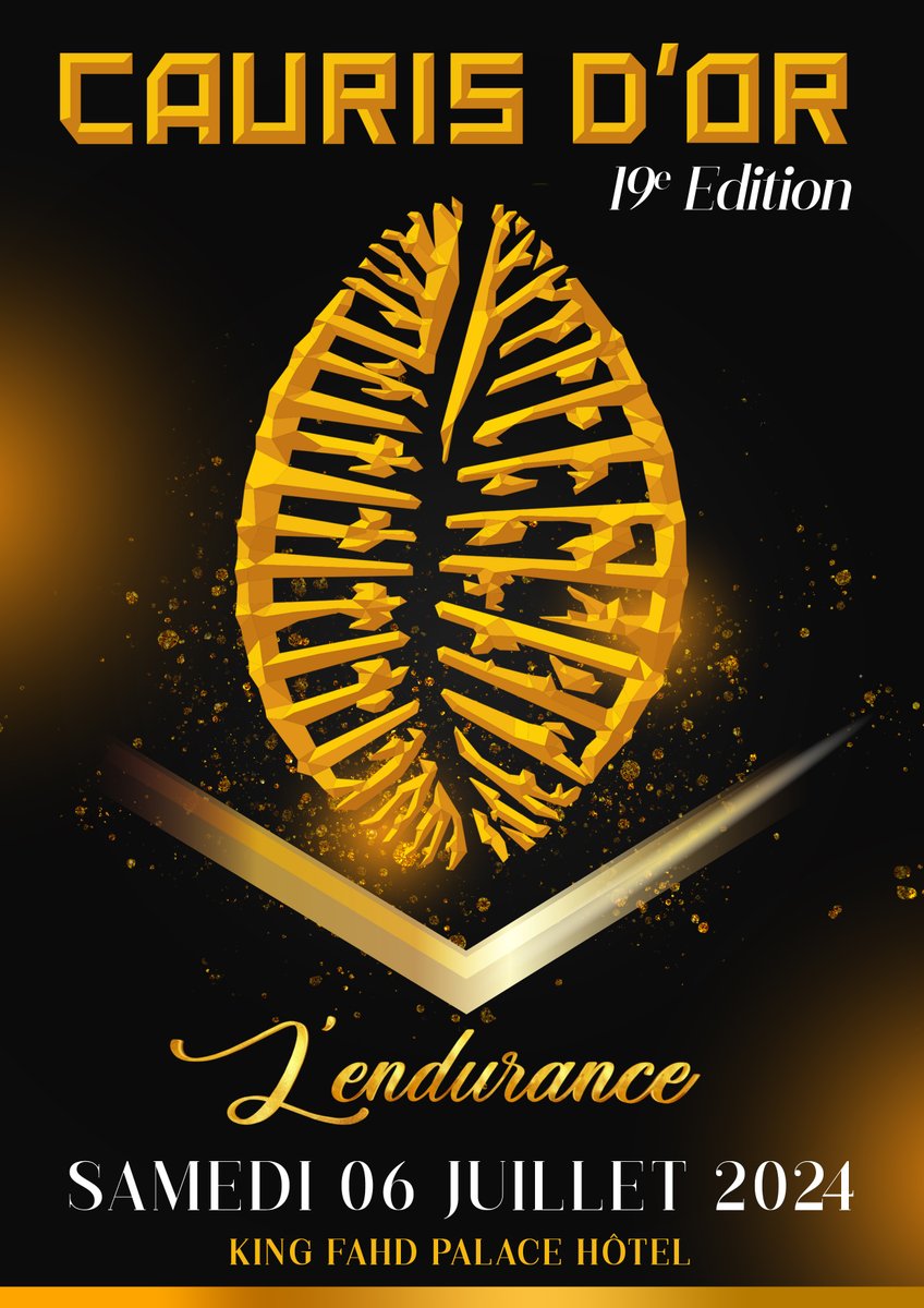 𝗖𝗔𝗨𝗥𝗜𝗦 𝗗'𝗢𝗥 - 𝟭𝟵𝗲 𝗘𝗗𝗜𝗧𝗜𝗢𝗡 - 𝗟'𝗘𝗡𝗗𝗨𝗥𝗔𝗡𝗖𝗘
𝟬𝟲 𝗝𝗨𝗜𝗟𝗟𝗘𝗧 𝟮𝟬𝟮𝟰 - 𝗞𝗜𝗡𝗚 𝗙𝗔𝗛𝗗 𝗣𝗔𝗟𝗔𝗖𝗘