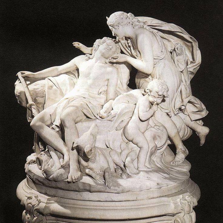 La estatua de Diana y Endymion -MICHEL‐ANGE SLODTZ #escultura