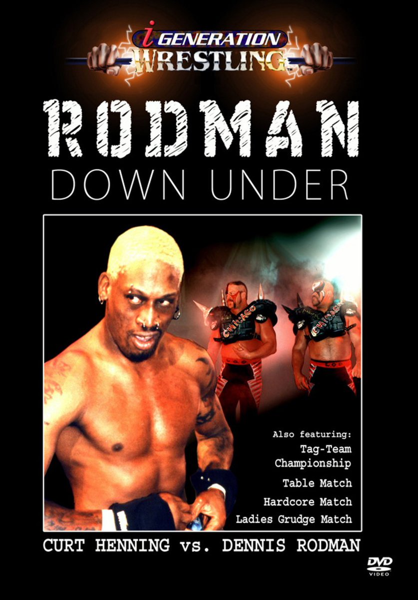 Only on the @BZone2020 Roku channel tonight at 6pm Eastern! Join me & Chris G. as we dunk on I-Generation Superstars of Wrestling's only PPV, RODMAN DOWN UNDER! Largely considered one of the worst PPVs in wrestling history but is it really THAT bad? Watch and judge for yourself.
