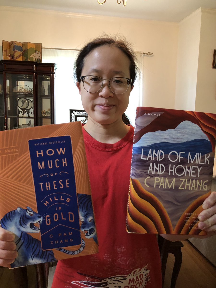 'Years after reading How Much of These Hills Is Gold, I still feel like my brain is on fire. C Pam Zhang's brilliant debut pits its heroines - children of Chinese immigrants - against the mythic brutality of the American frontier. Land of Milk and Honey will be a treat.' -Amy W.