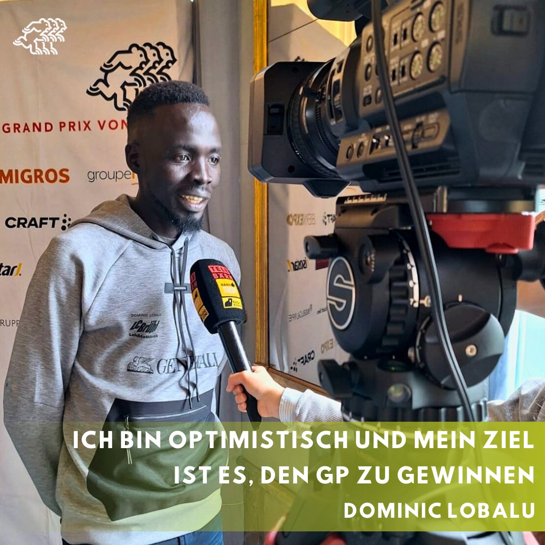 gpbern's tweet image. Pressekonferenz mit einem Athlet:innen-Talk mit Vorjahressieger Dominic Lobalu, dem dreifachen GP-Sieger Tadesse Abraham, dem aktuellen Marathon-Weltmeister Victor Koplangat und Neo-Marathonläufer Matthias Kyburz statt. Fabienne Schlumpf wurde online zugeschaltet.