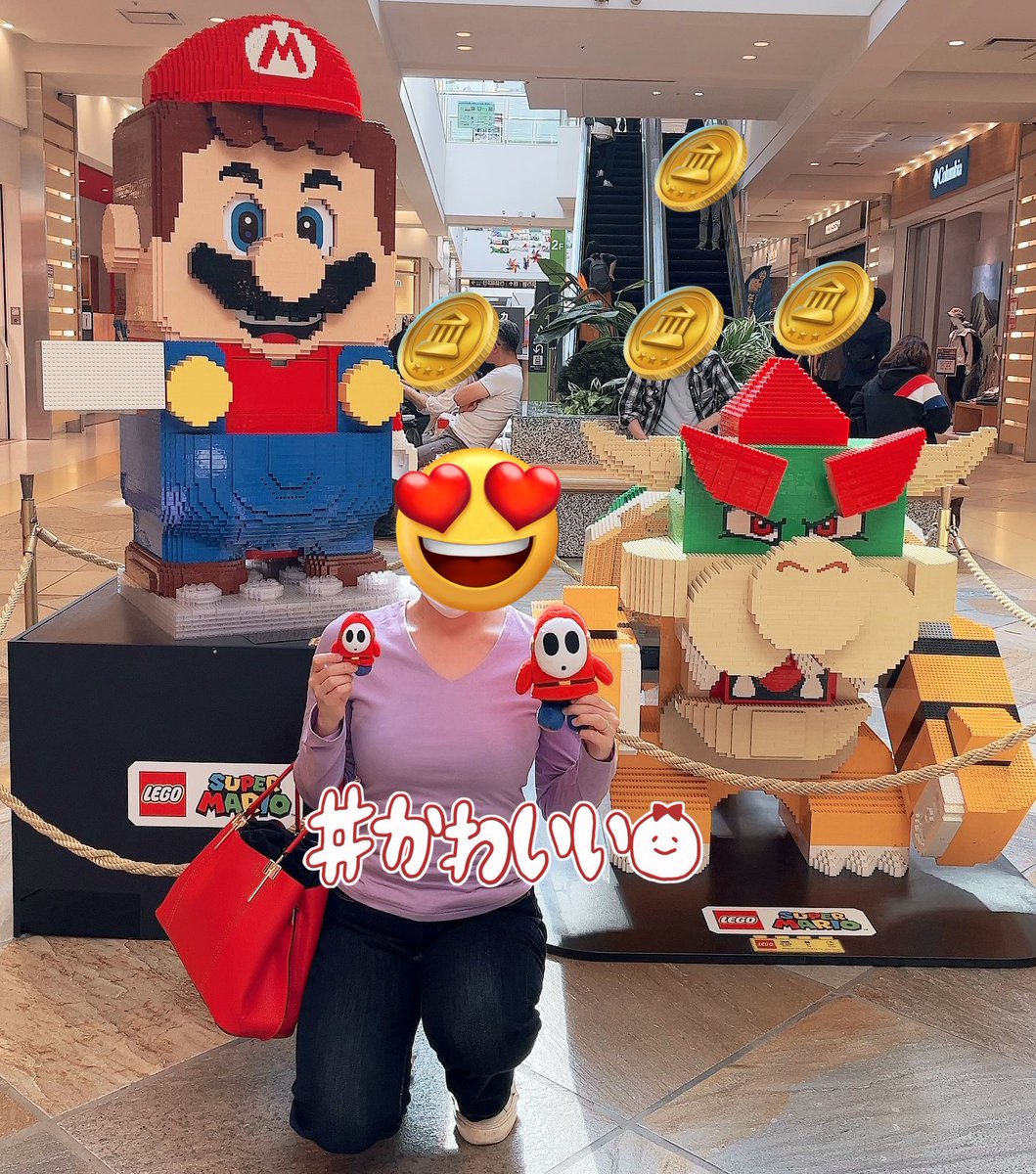 先日ラゾーナ川崎でLEGOのマリオさんとクッパ様を見つけました✨
2人の物凄い迫力に圧倒されるヘイホーブラザーズ…☺️
次に展示される時は自分達のLEGOも一緒に飾って欲しい、と願うへーちゃんとチビヘイなのでした🤣
レゴジャパンさん、任天堂さん、どうかお願いします❣️🙇‍♀️
#ヘイホー #ぬい撮り #LEGO