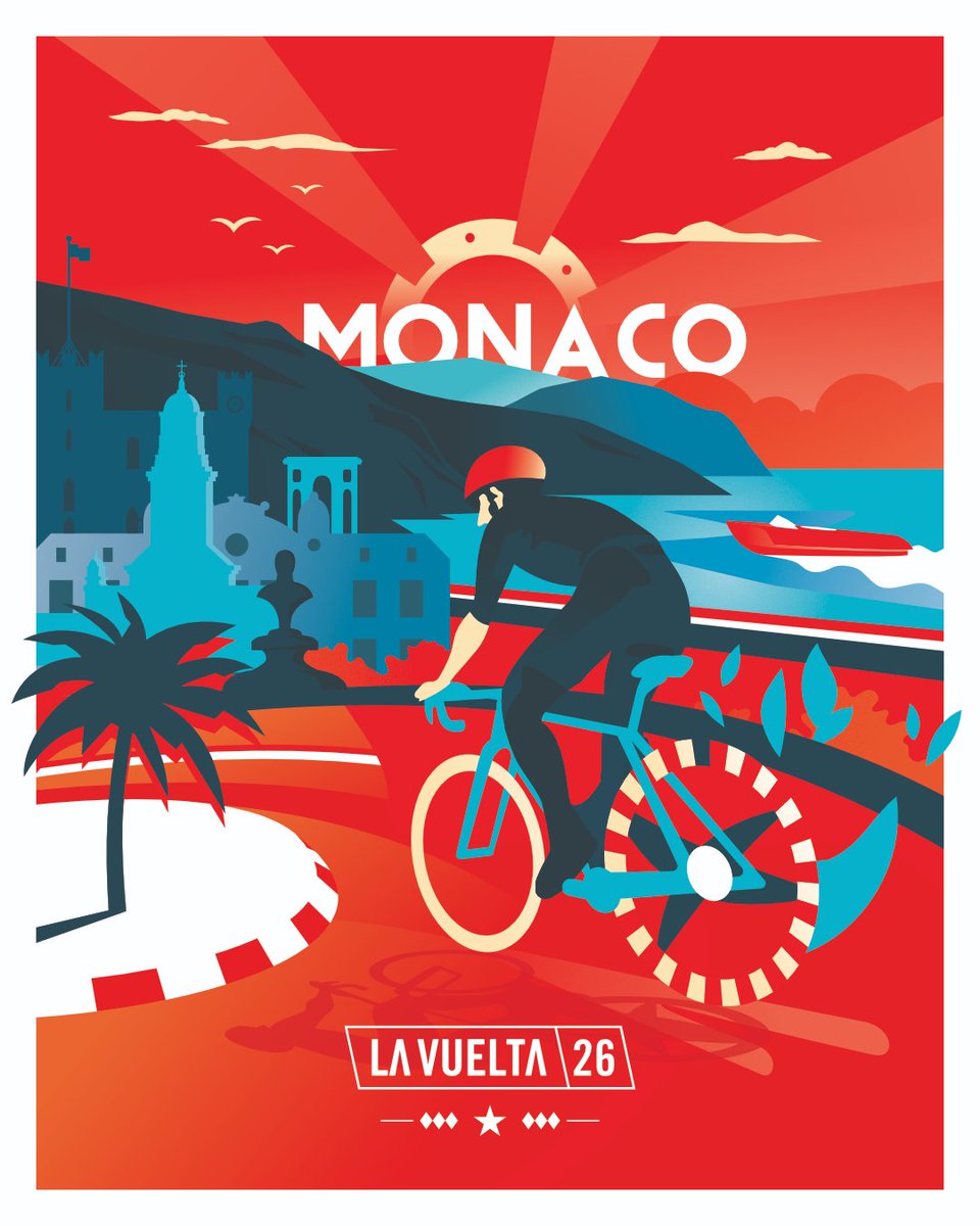 👋😎 MONACO 🇲🇨 🆕 Monaco will host the gran departure of #LaVuelta26 🛳️ Mónaco será sede de la salida oficial de La Vuelta 26