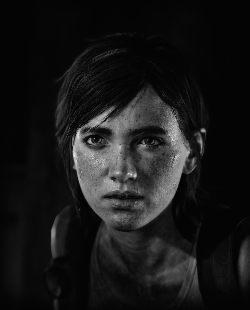 Ellie The Last of Us Part 2 Remastered PS5 #VirtualPhotography #ThePhotoMode #VGPUnite #VPinBW #PortraitThursday