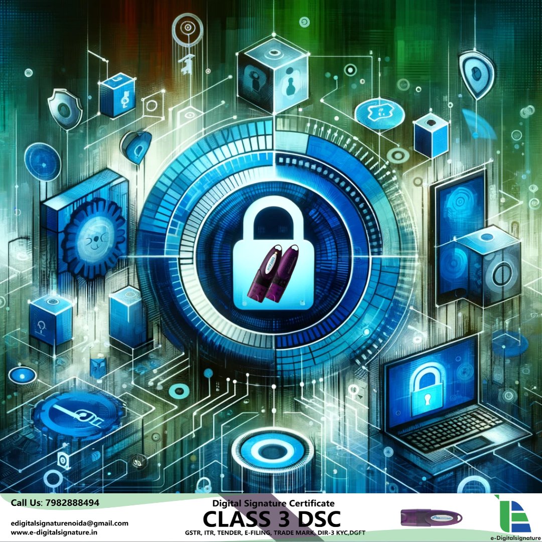 edigitalsigner's tweet image. A Class 3 Digital Signature Certificate is essential for individuals and organizations. It&apos;s required for GST applications, income tax filings, company registrations, ROC filings, GST submissions, EPF, e-tendering, and e-auctions.
Call Now: +91-7982-888-494 
#class3dsc #dsc