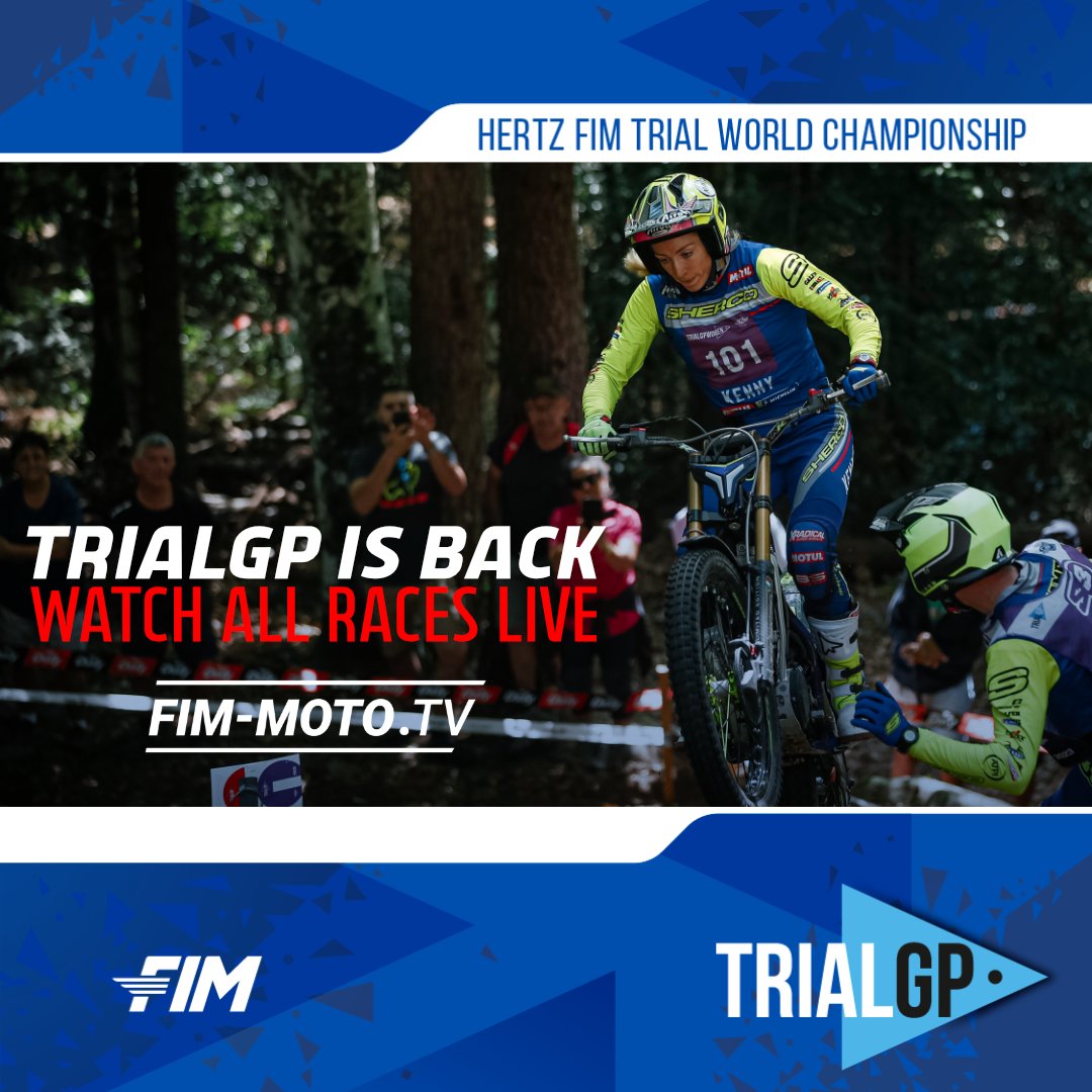 FIM_live's tweet photo. @TrialGP is getting back this weekend! Follow all races live on https://t.co/IXqaZ2sPKW
Check this link and enjoy!
🔗 https://t.co/TbVwhYsJSH
#FIMfamily #TrialGP
#FIMTV #Trial
#Motorcycle #Motorsport https://t.co/zG6XhOfg7e