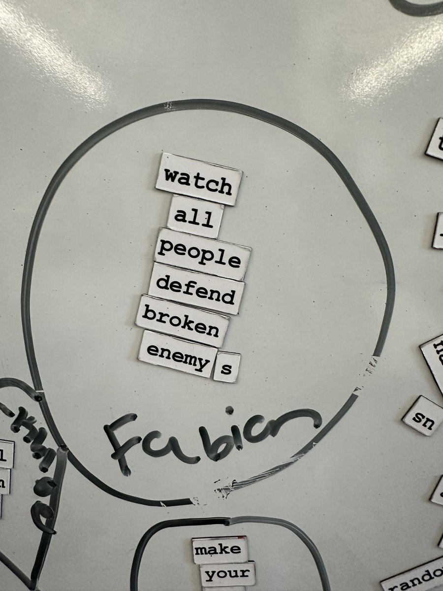 Some incredible words from the minds of sixth graders!!!